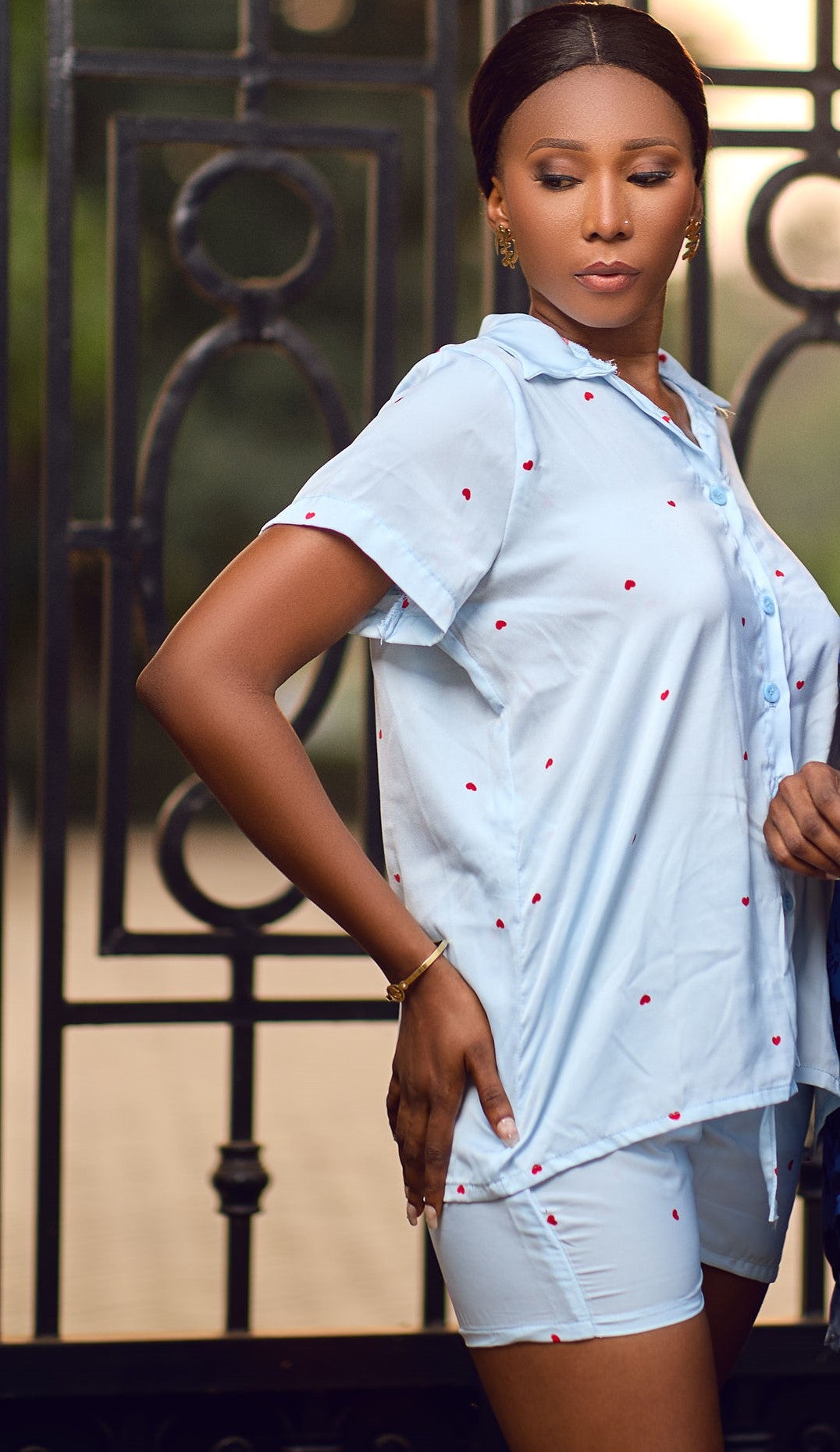 Nkabomu Shorts Set