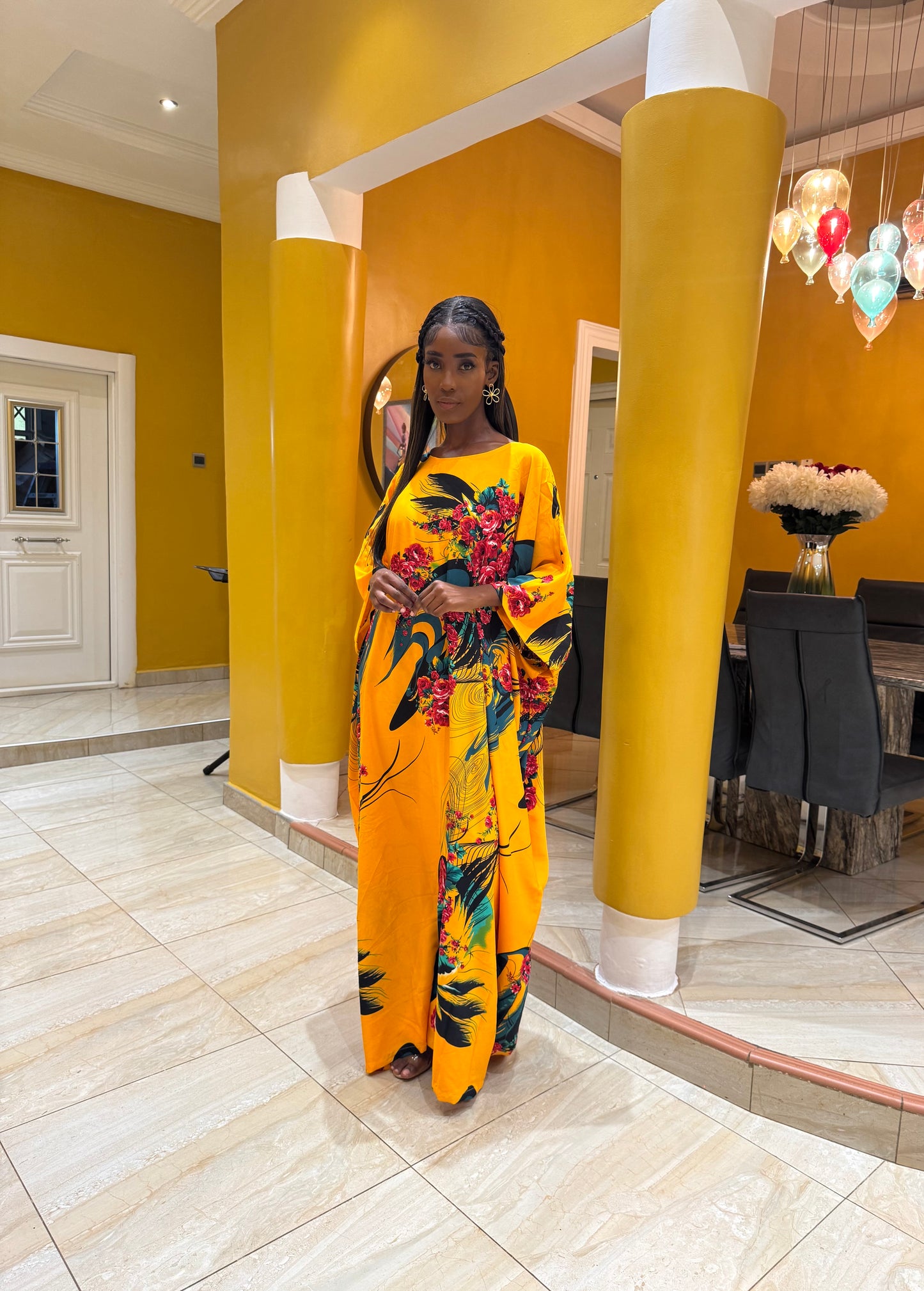 Beriba Bubu Kaftan with pockets
