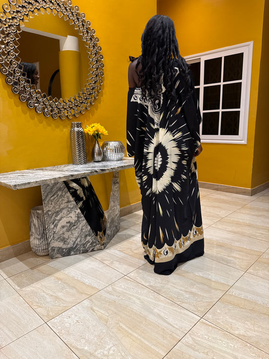 Hinew Bubu Kaftan with pockets