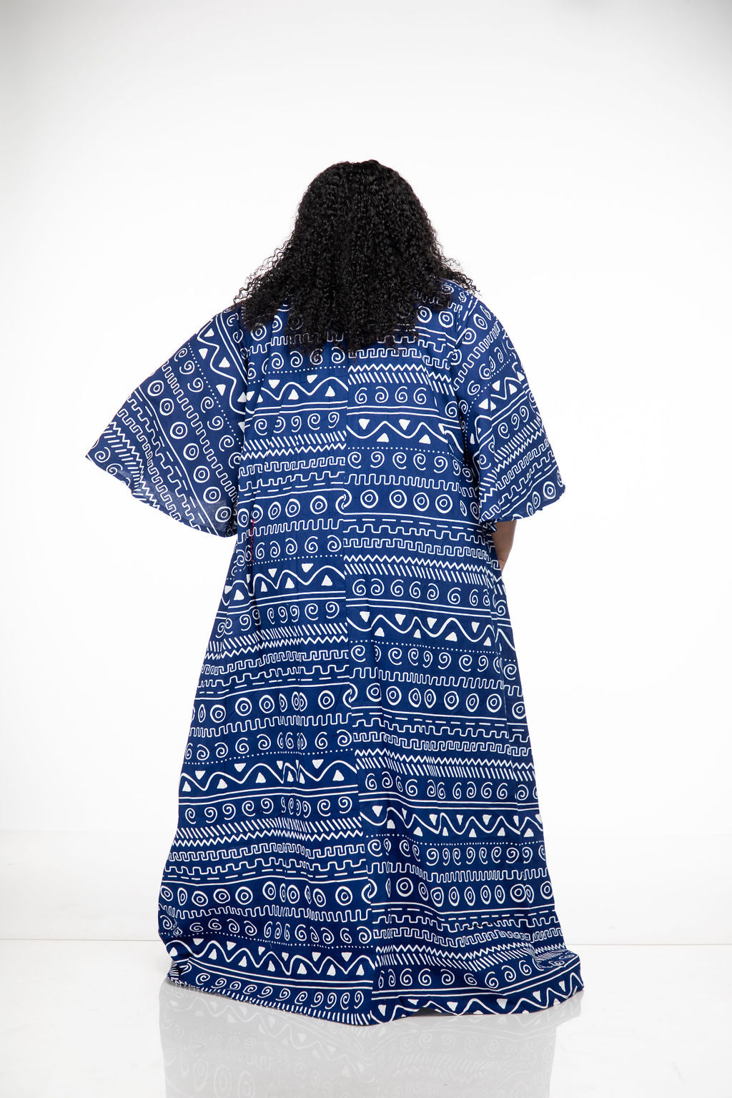 Adwubi Kimono - Blue