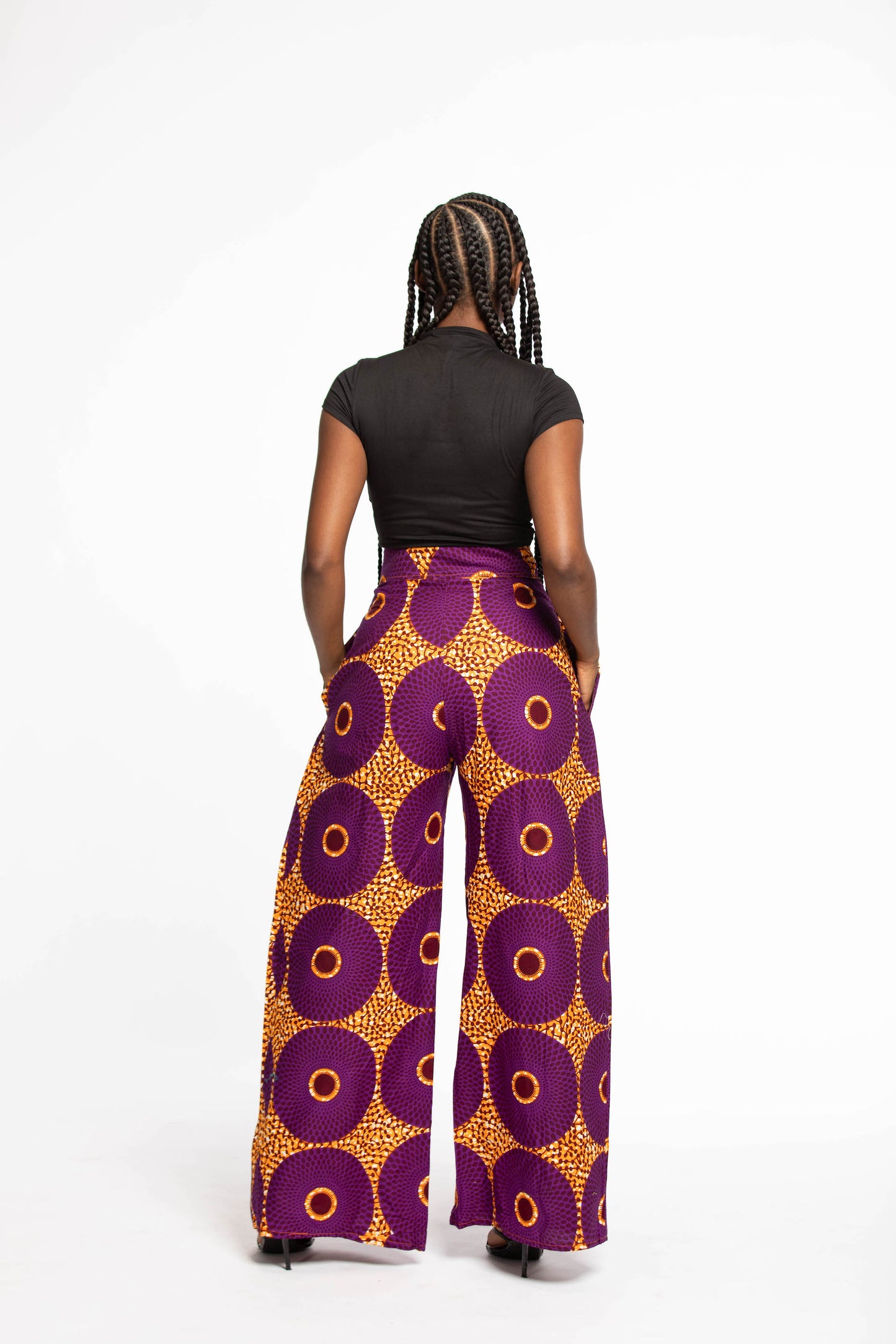 Celina African print pants