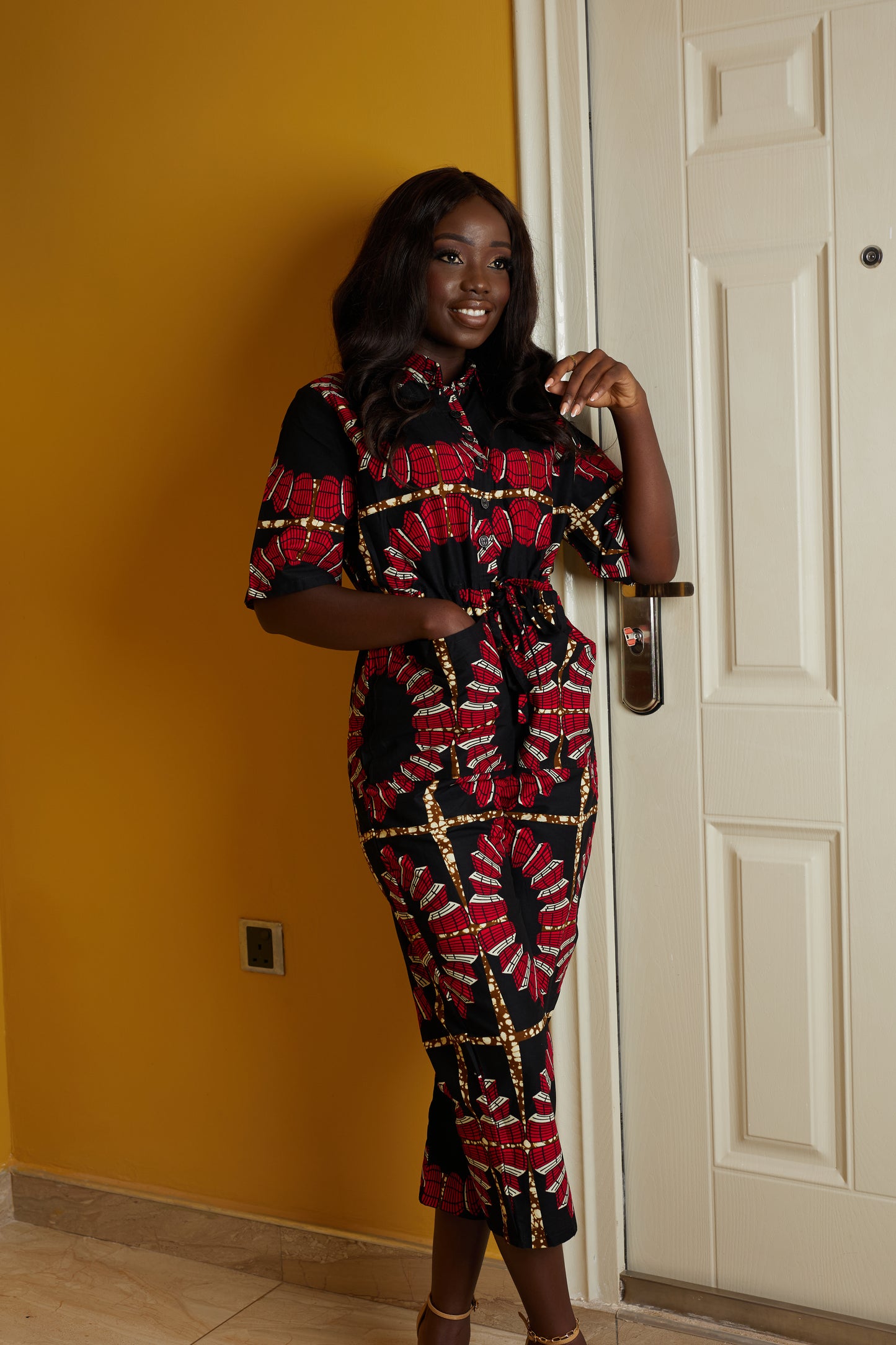 Mansa African Print Jumpsuit