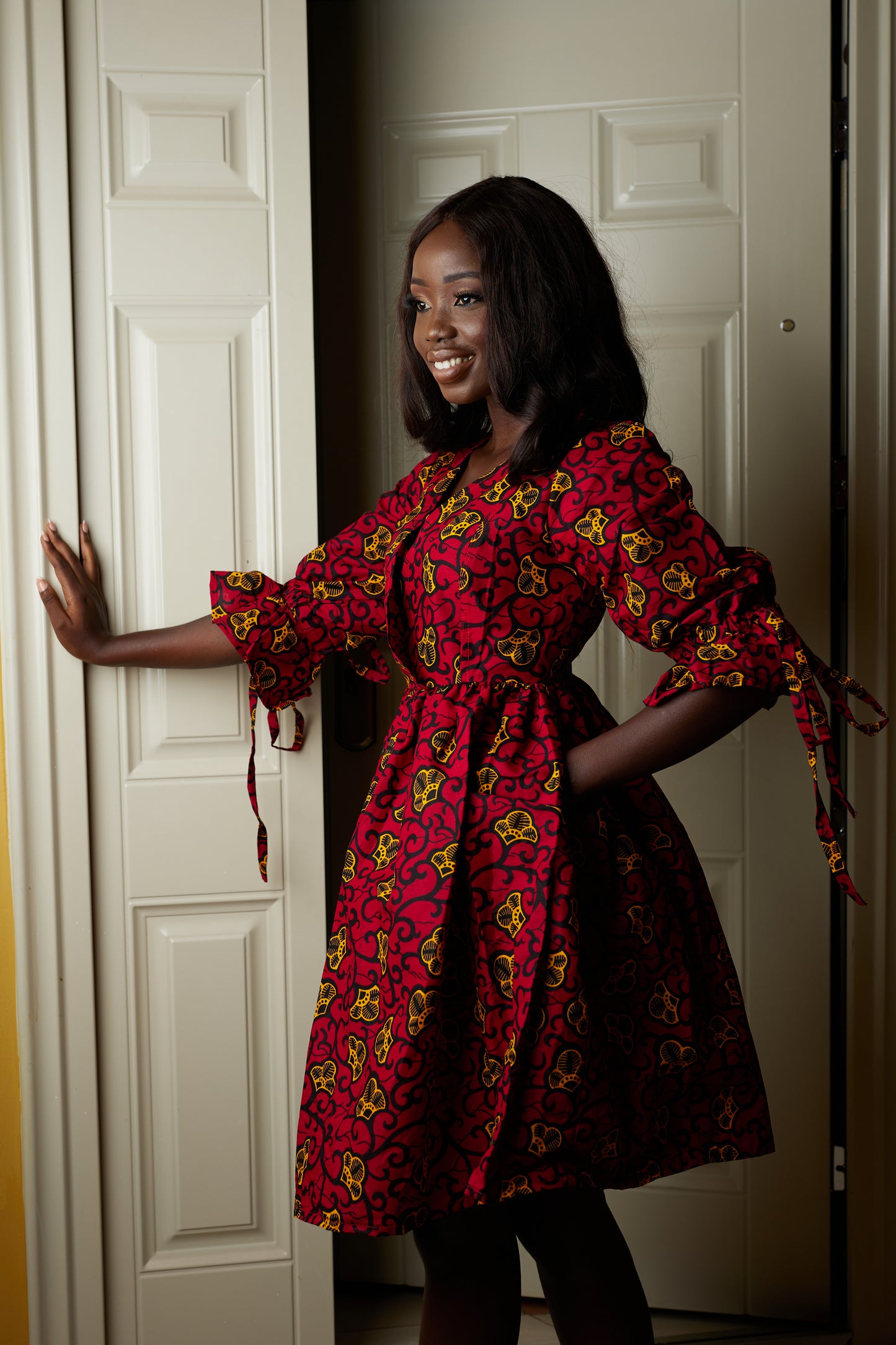 Adisa African Print Dress