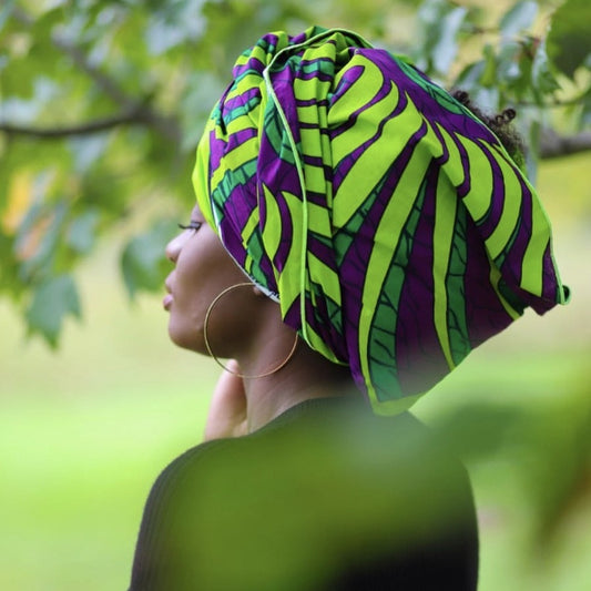 Monah  African Print Headwrap