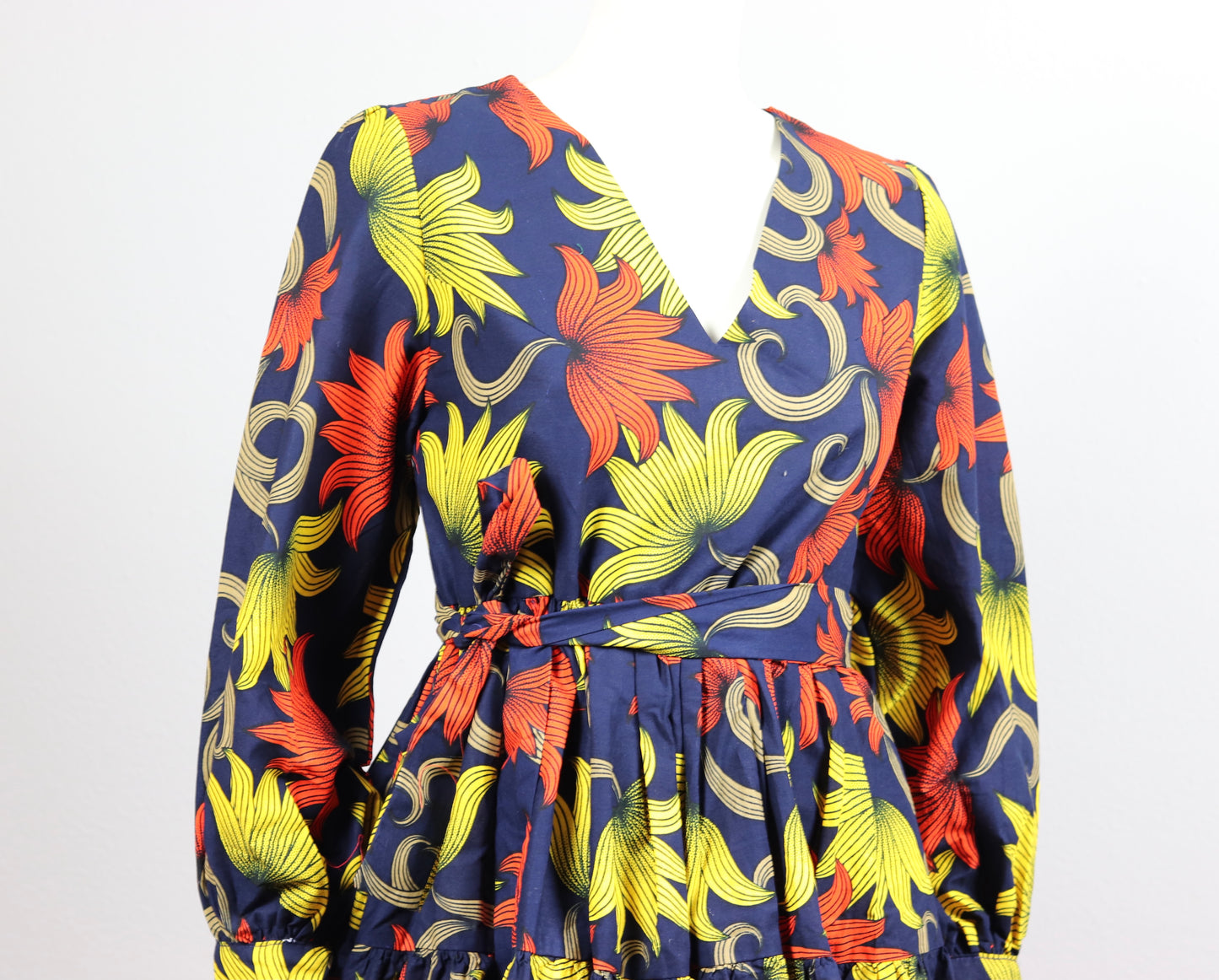 Women ready to wear african print dress