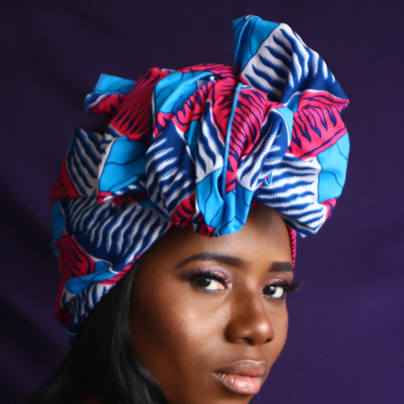 Diamond African Print Headwrap