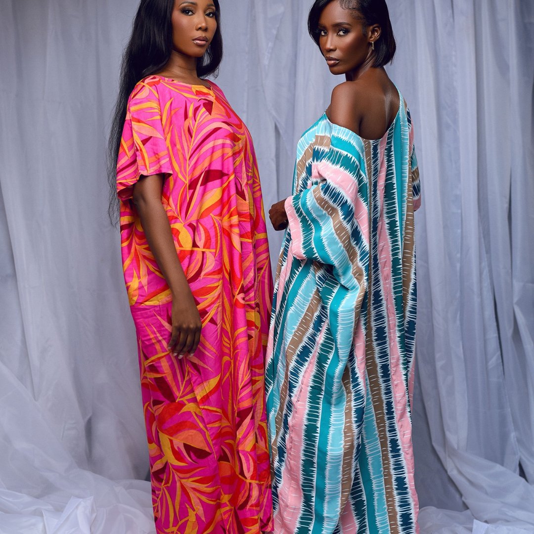 AMANIA I - KAFTANS 30% OFF NO COUPON CODE NEEDED. KAFTANS RUNS LARGE.