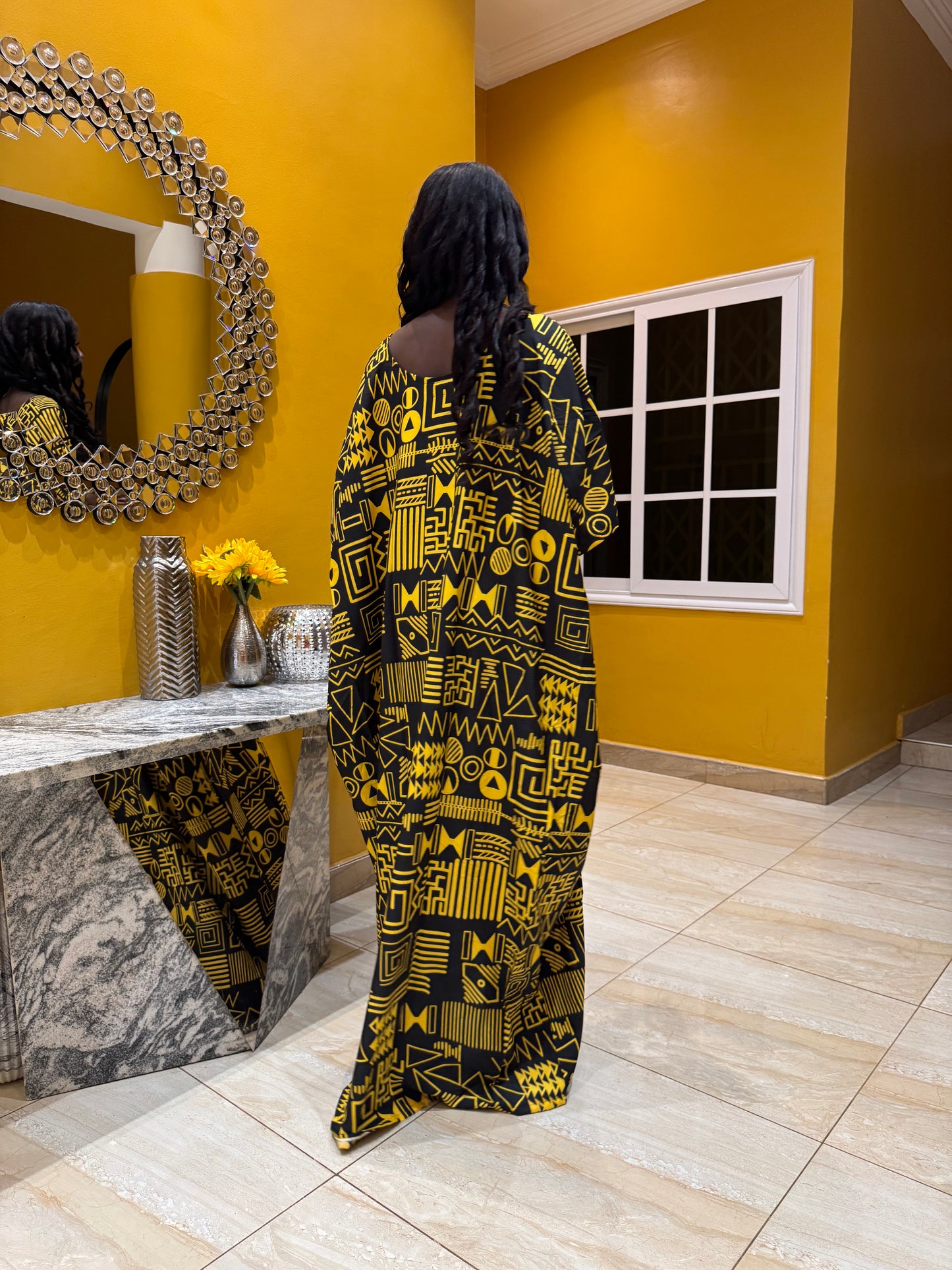 Majonbak Bubu Kaftan with pockets