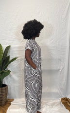 Hadee Bubu Kaftan with pockets