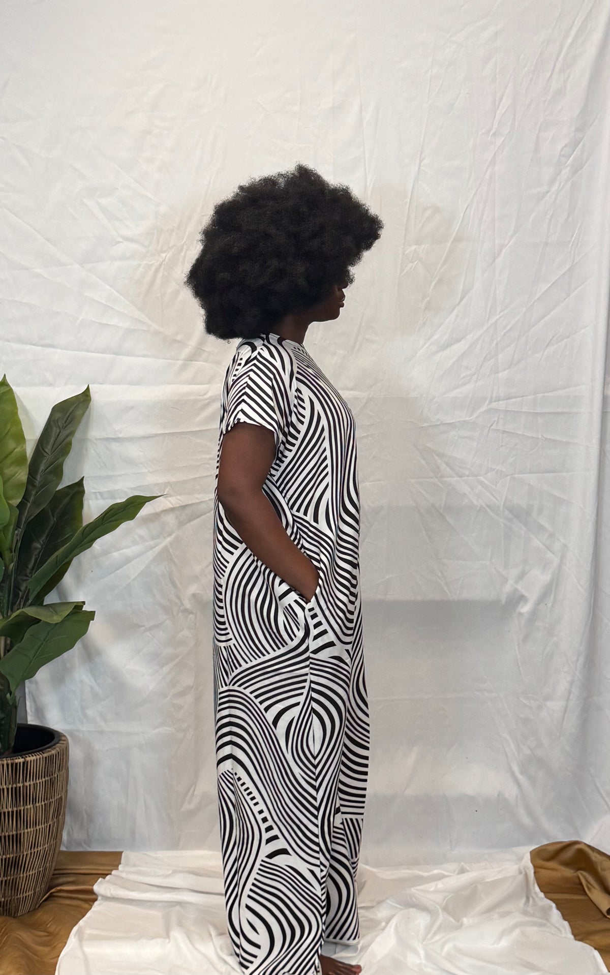 Hadee Bubu Kaftan with pockets