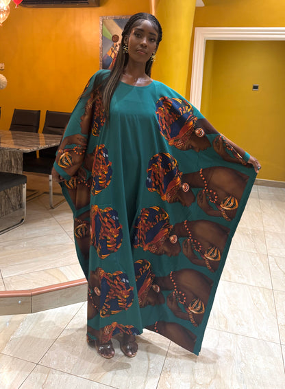Hadita Kaftan Butterfly dress