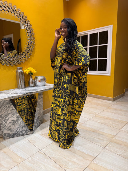 Majonbak Bubu Kaftan with pockets