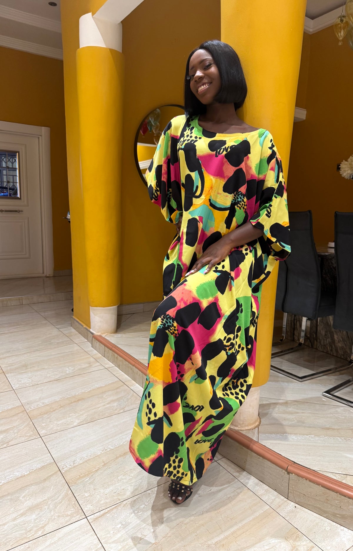 Moremo love Bubu Kaftan with pockets