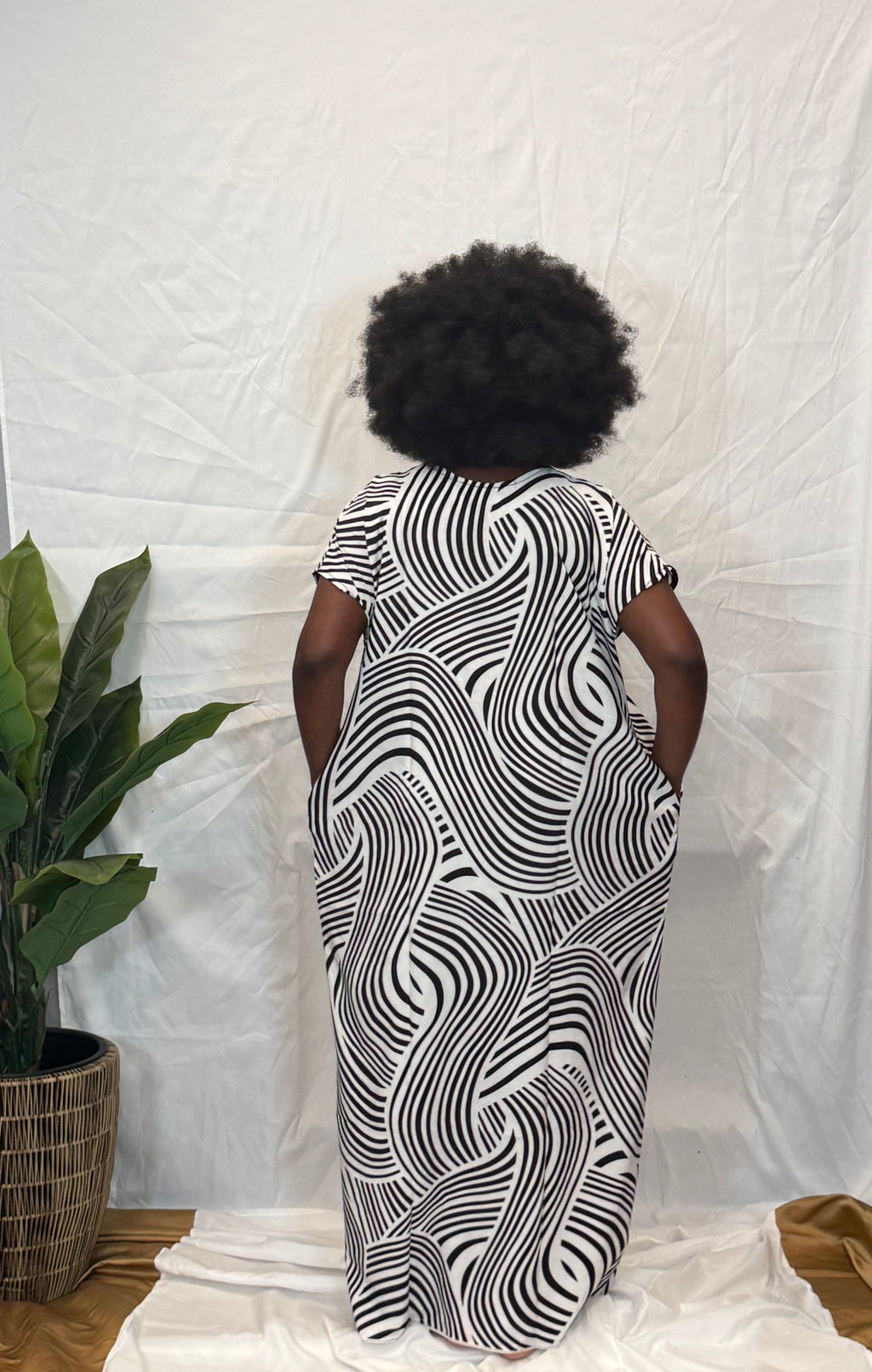 Hadee Bubu Kaftan with pockets