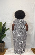 Hadee Bubu Kaftan with pockets