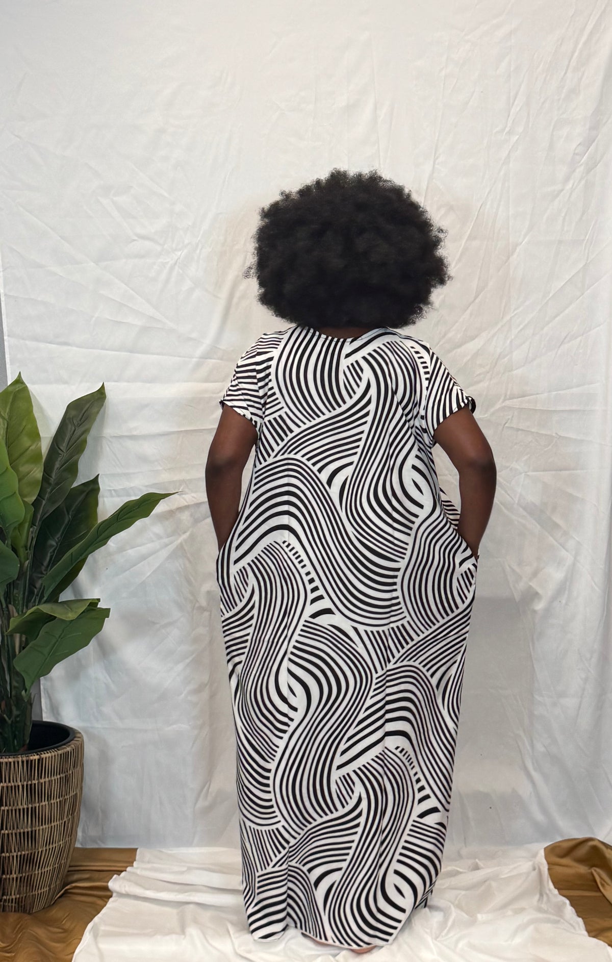 Hadee Bubu Kaftan with pockets