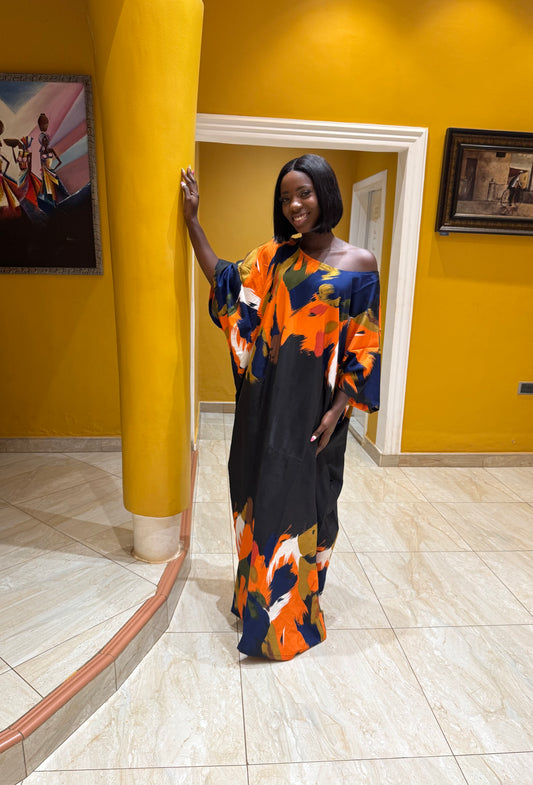 Afimi Bubu Kaftan with pockets