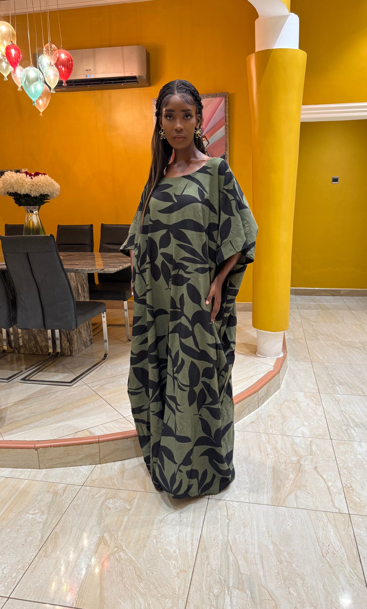 Pikua Bubu Kaftan with pockets