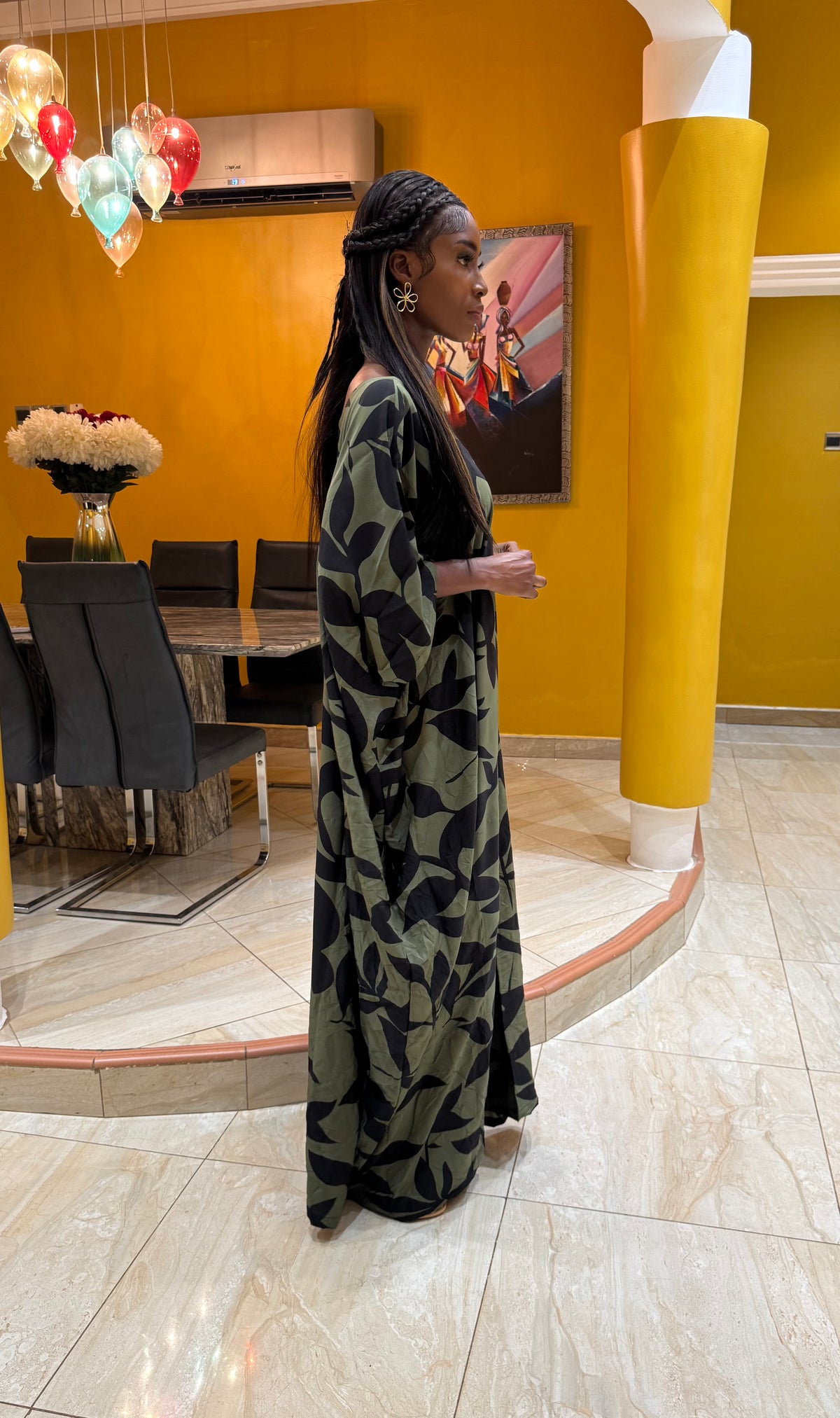 Pikua Bubu Kaftan with pockets