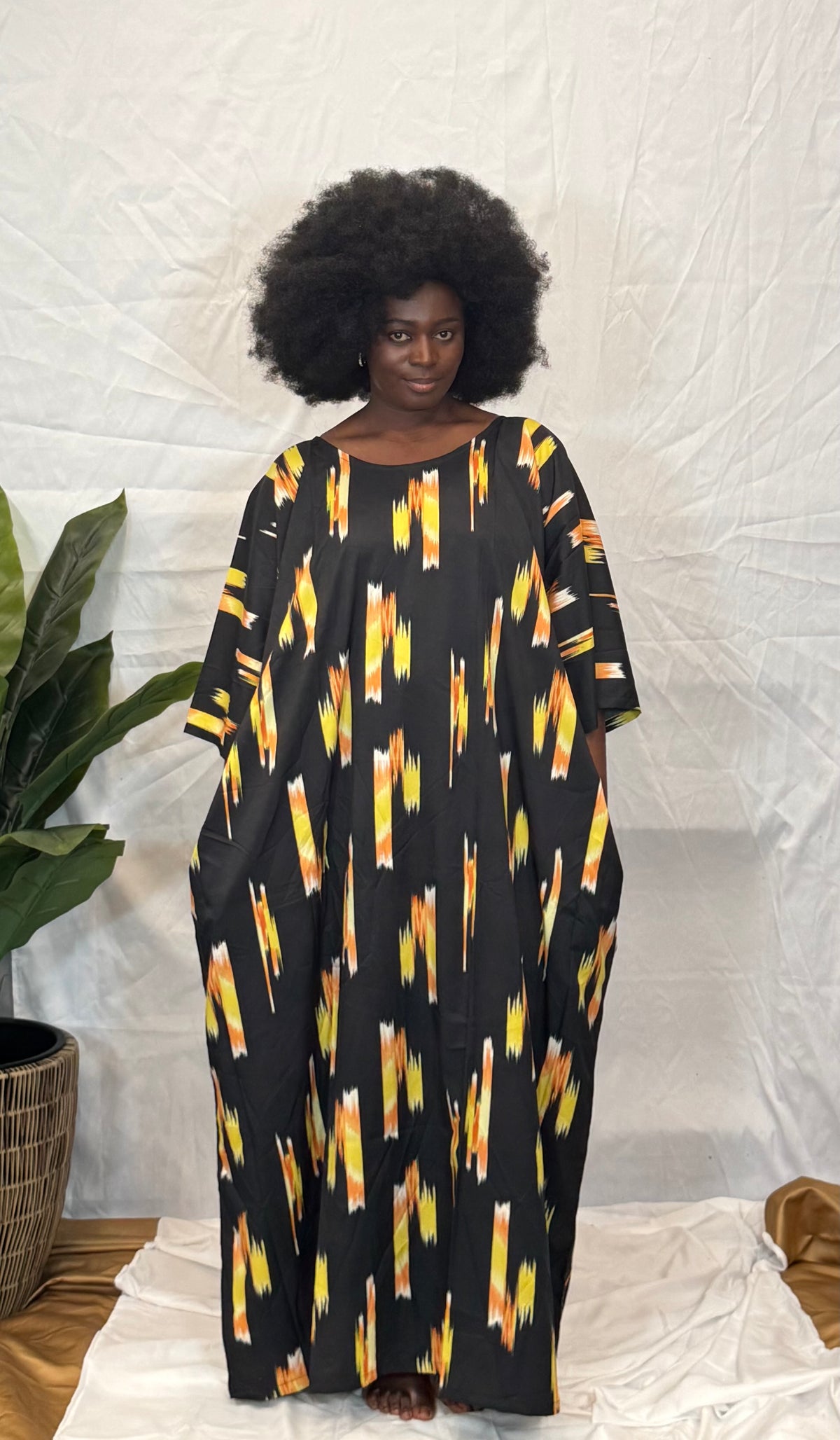 Obaatani Bubu Kaftan with pockets