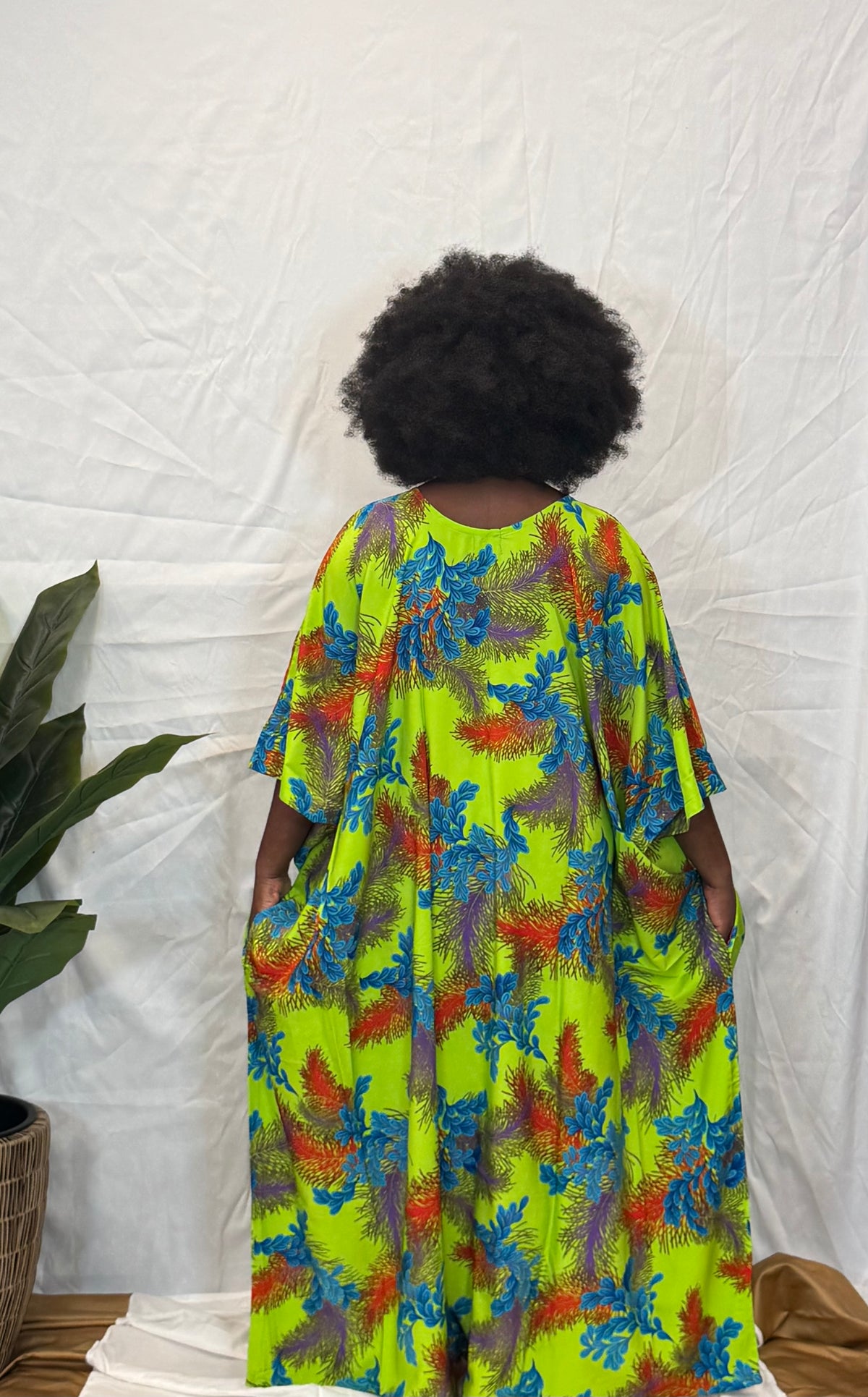Abinah Bubu Kaftan with pockets