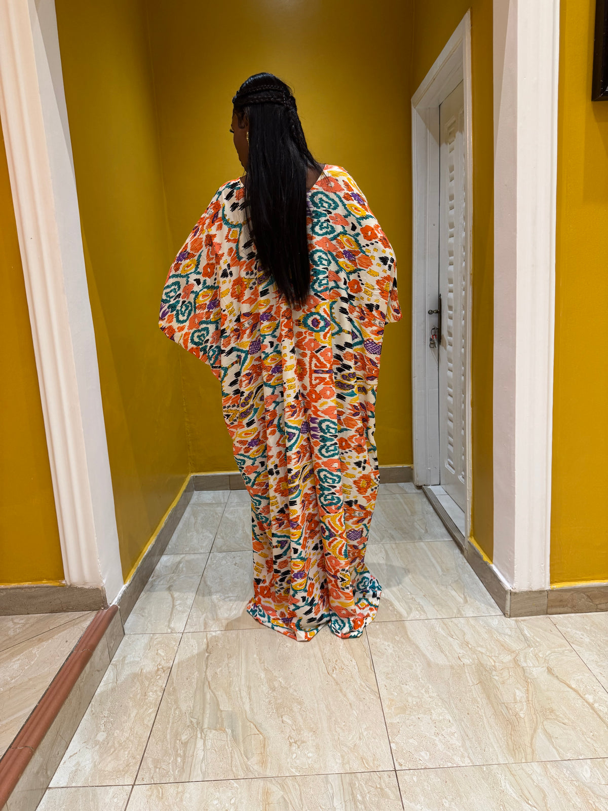 Dufiey Bubu Kaftan with pockets