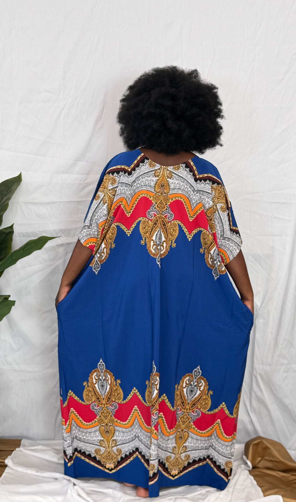 Chite Bubu Kaftan with pockets