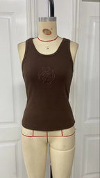 Gye Nyame Ribbed Tank Top