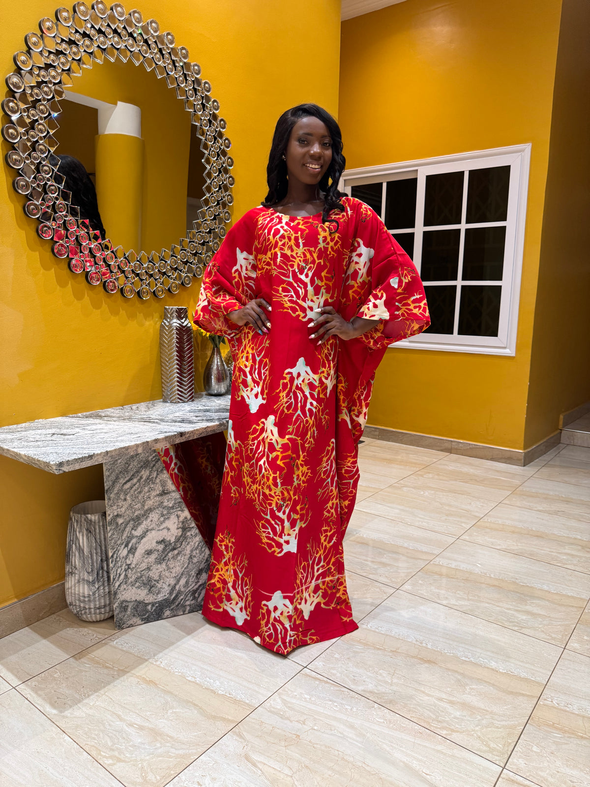Nanaye Bubu Kaftan with pockets