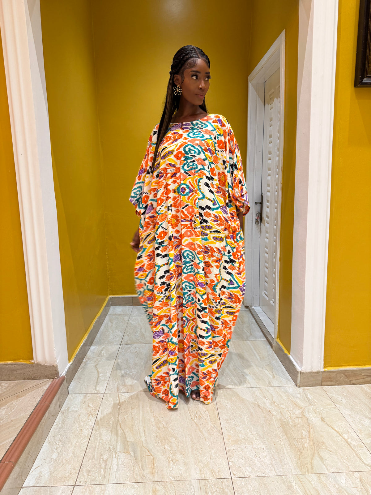 Dufiey Bubu Kaftan with pockets