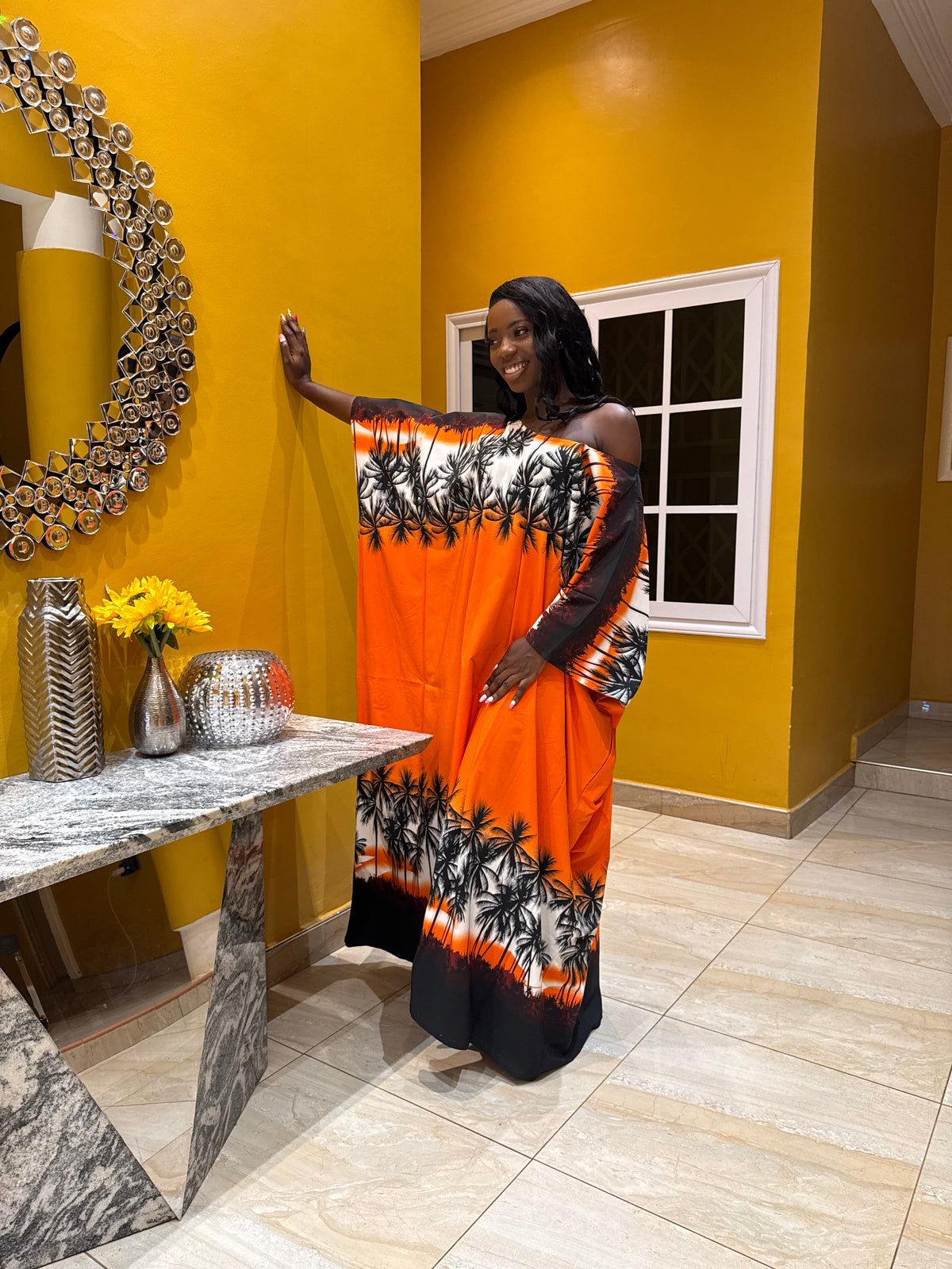 Amansim Bubu Kaftan with pockets
