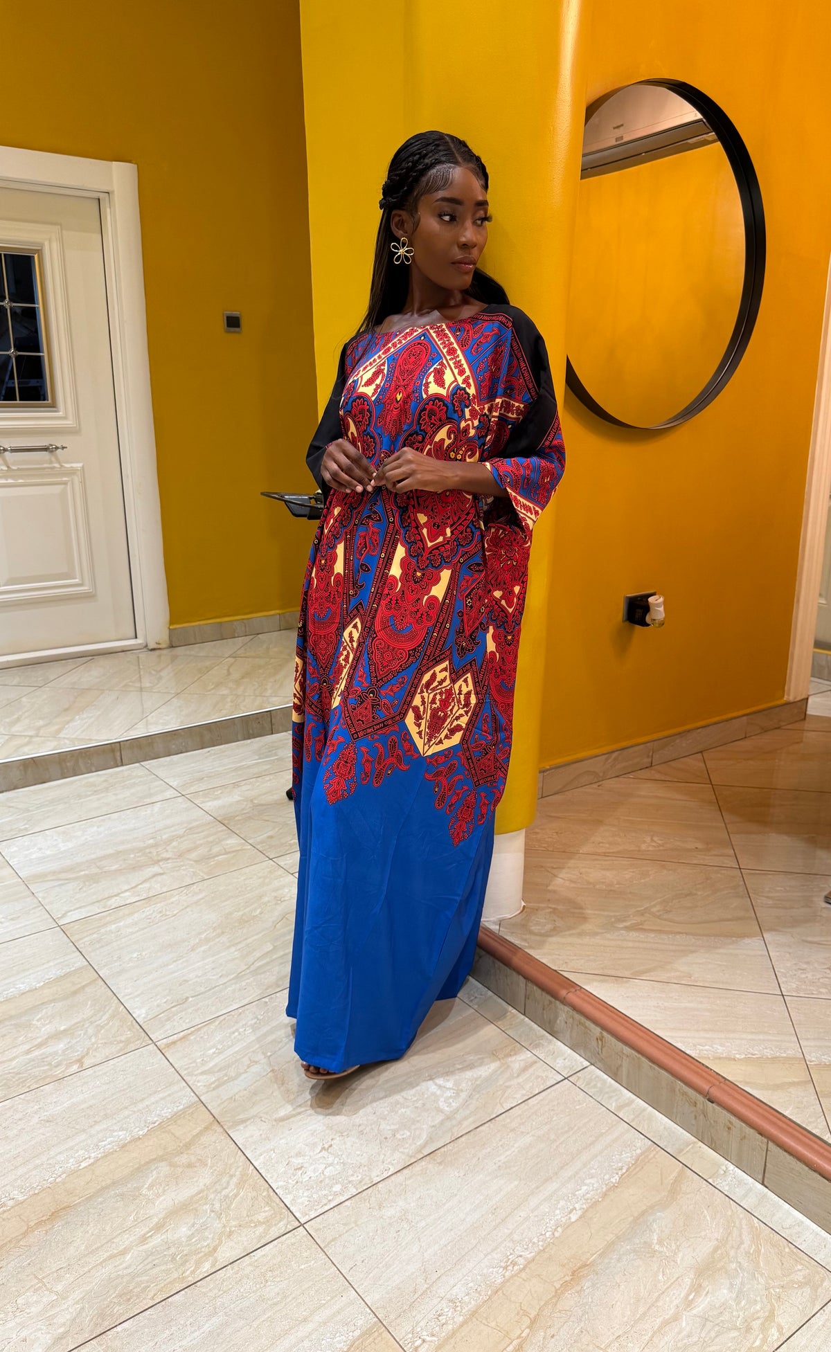 Jayie Bubu Kaftan with pockets