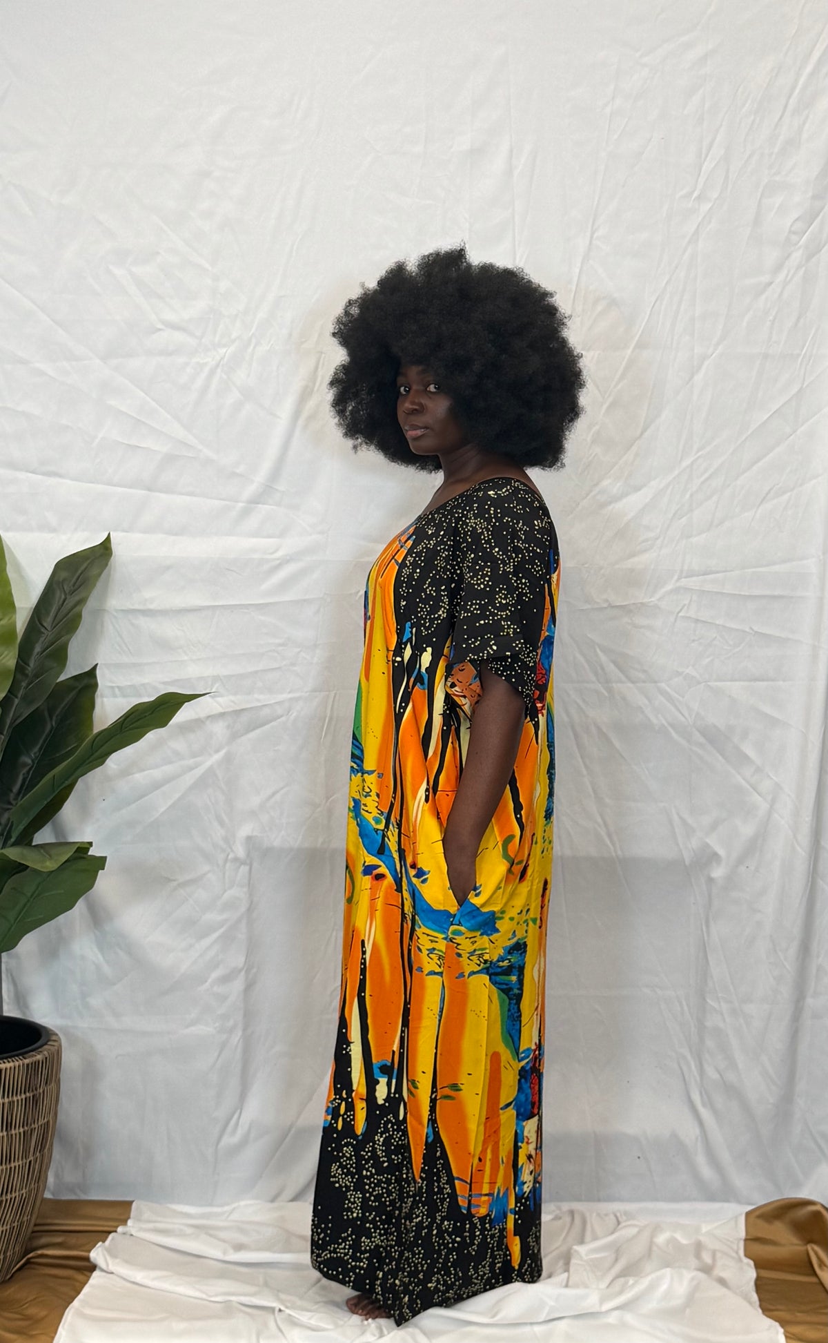 Azoei Bubu Kaftan with pockets