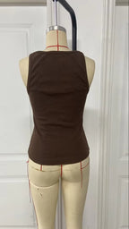 Gye Nyame Ribbed Tank Top