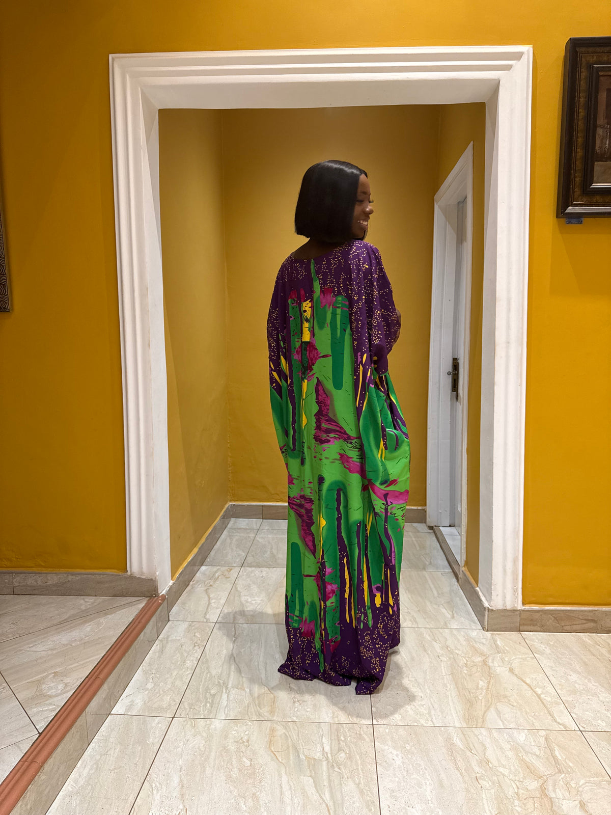 Neyemefe Bubu Kaftan with pockets