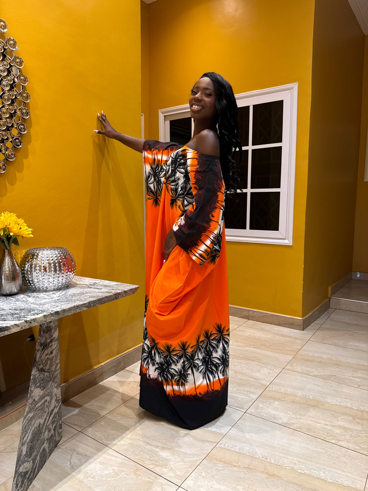 Amansim Bubu Kaftan with pockets