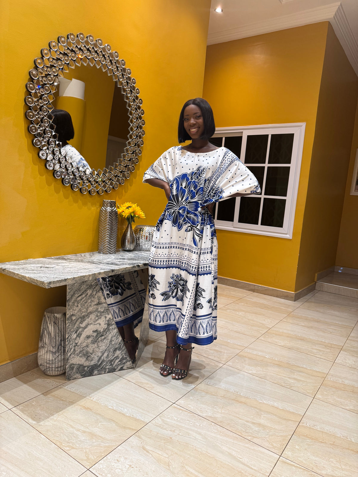 Ohenennana Bubu Kaftan with pockets