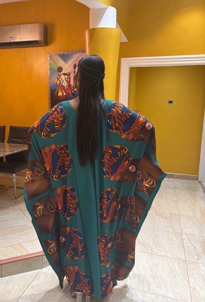 Hadita Kaftan Butterfly dress