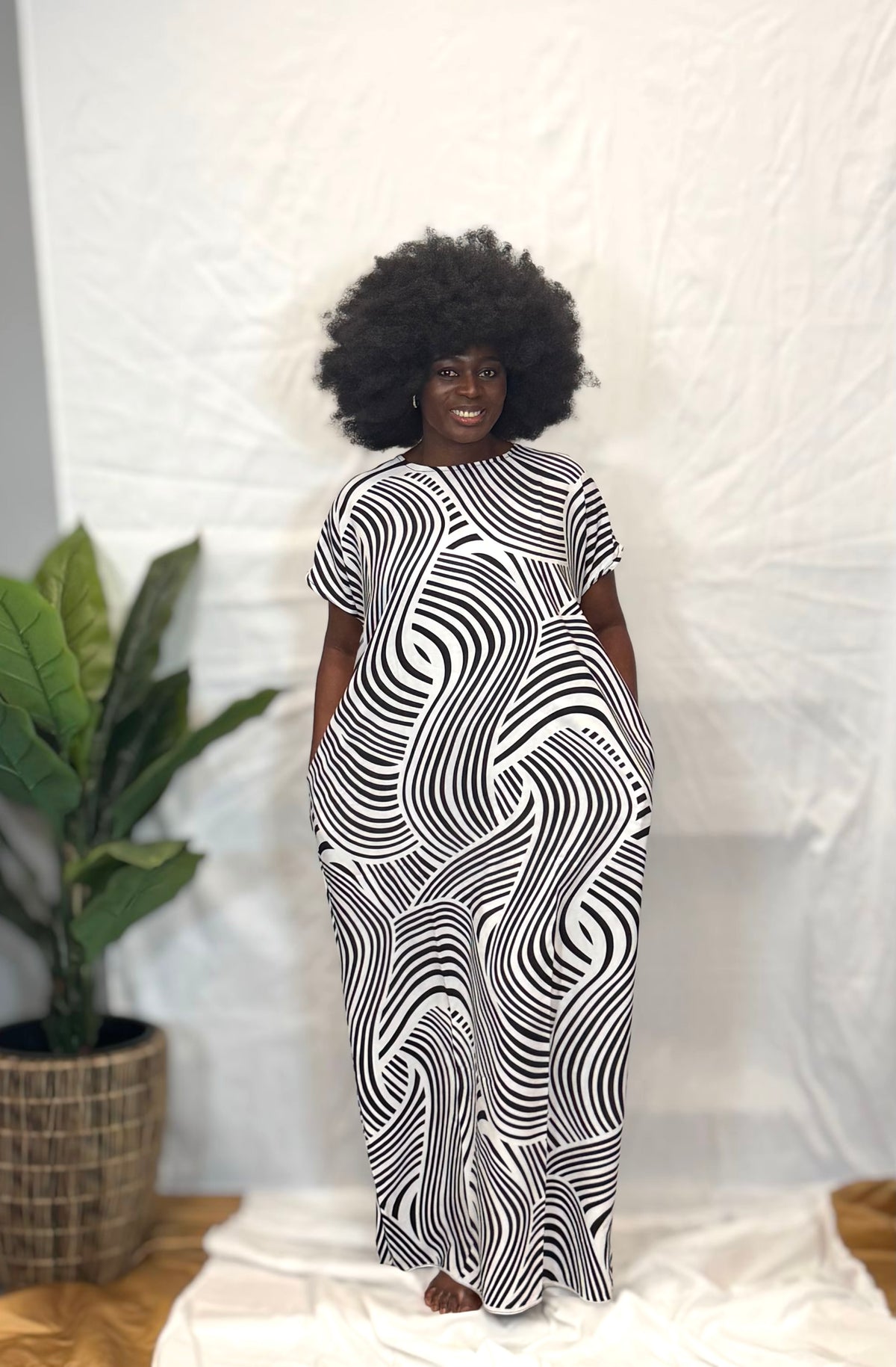 Hadee Bubu Kaftan with pockets