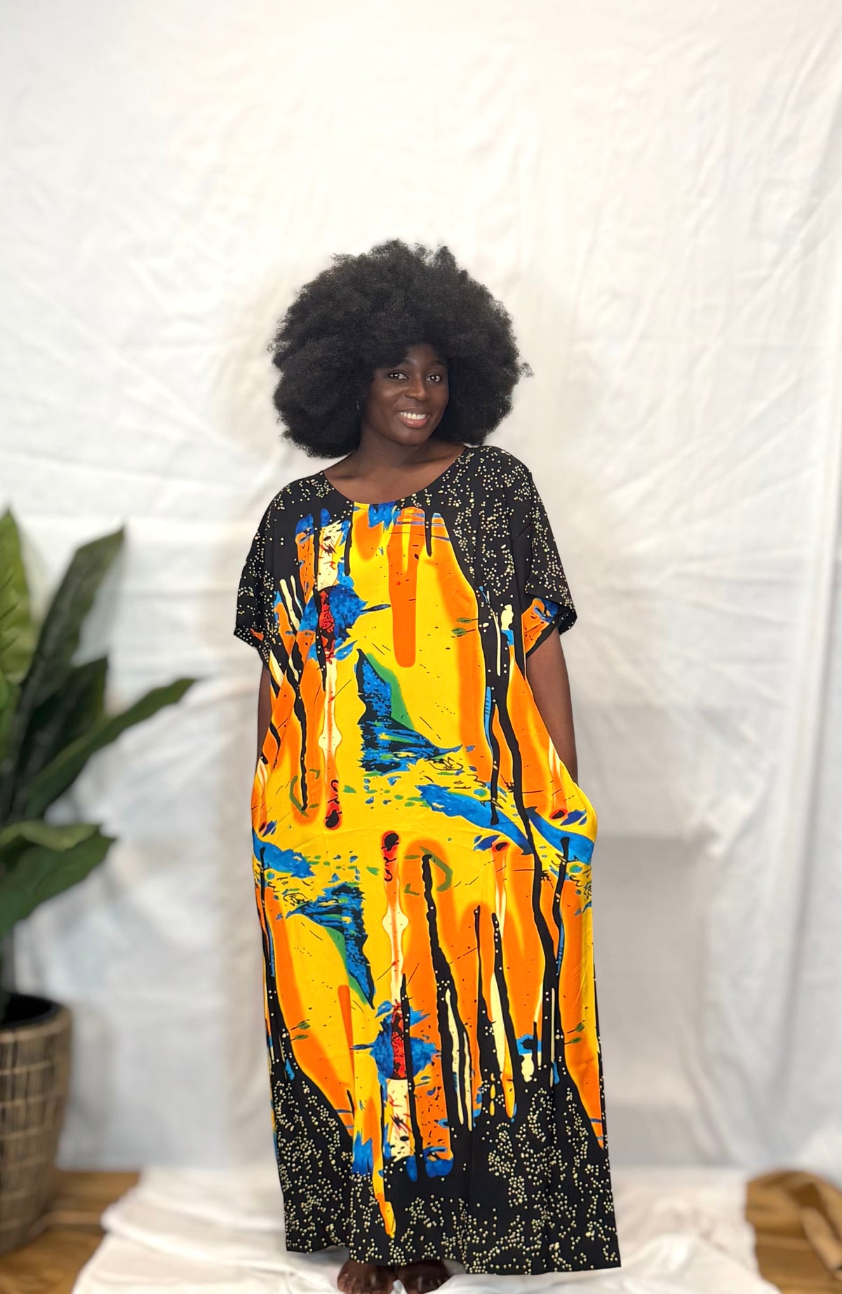 Azoei Bubu Kaftan with pockets