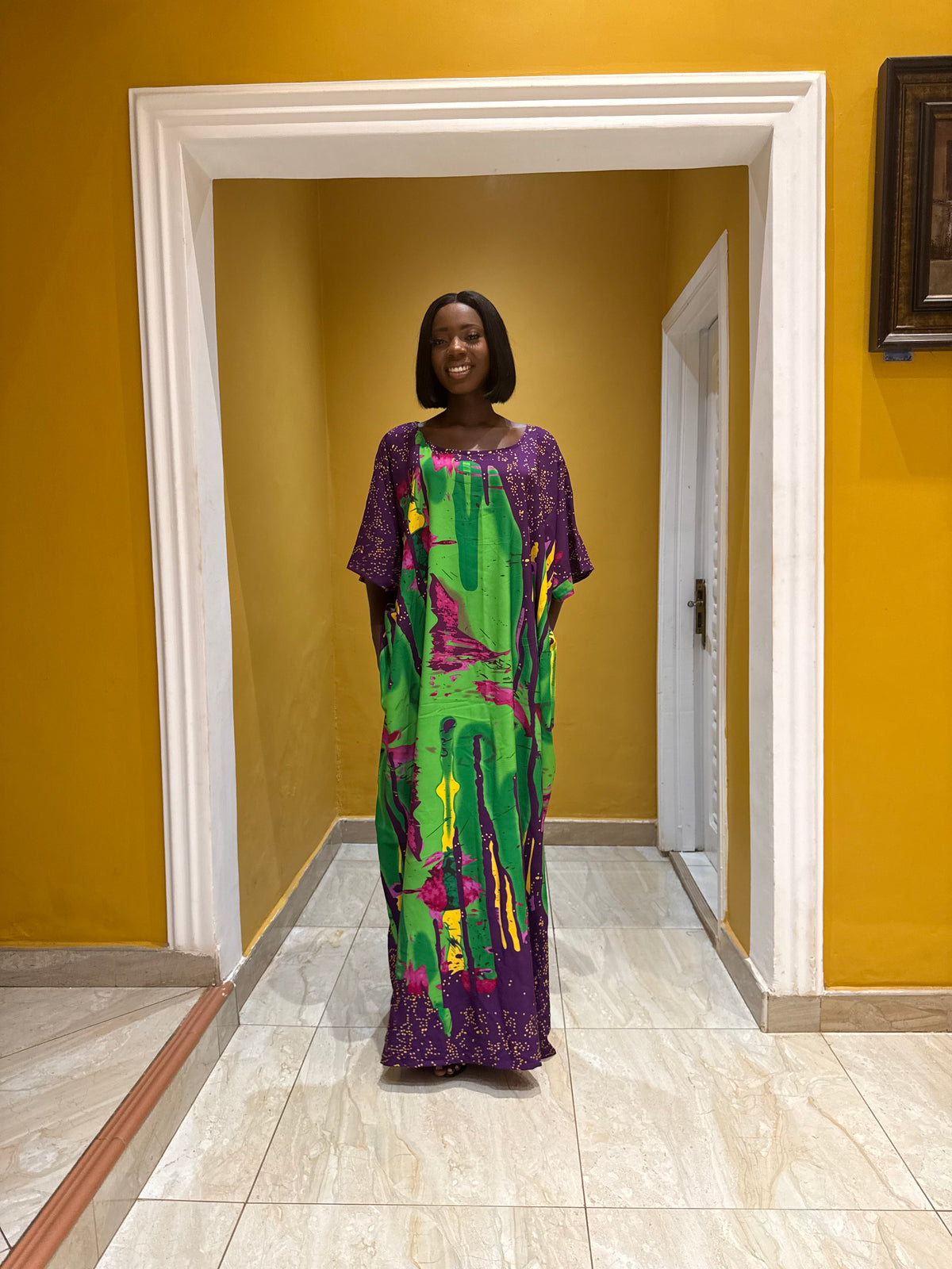 Neyemefe Bubu Kaftan with pockets