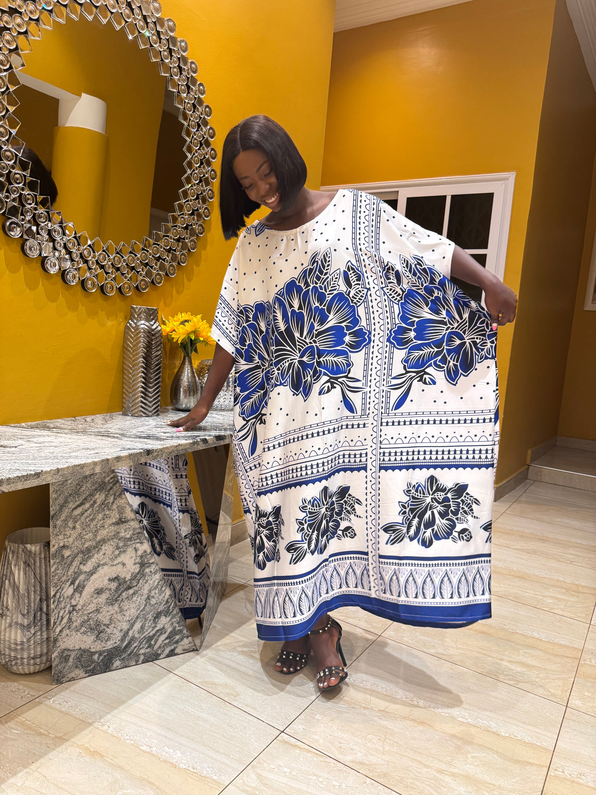 Ohenennana Bubu Kaftan with pockets