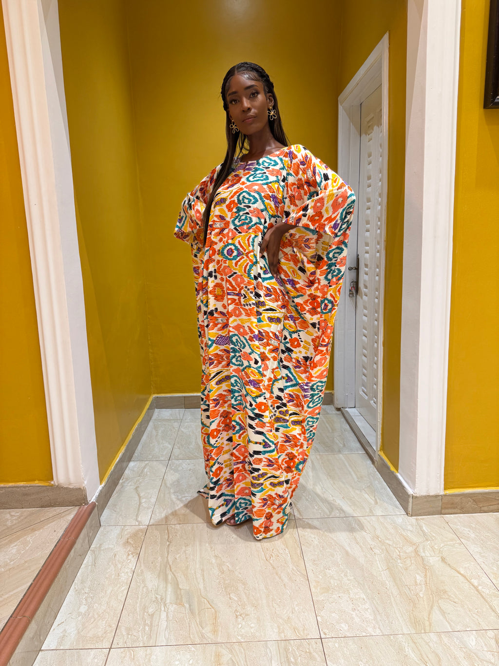 Dufiey Bubu Kaftan with pockets