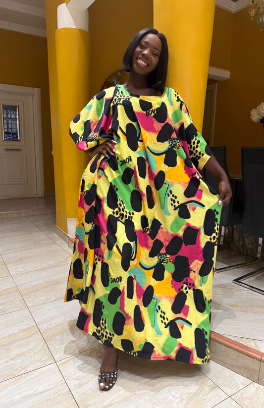 Moremo love Bubu Kaftan with pockets