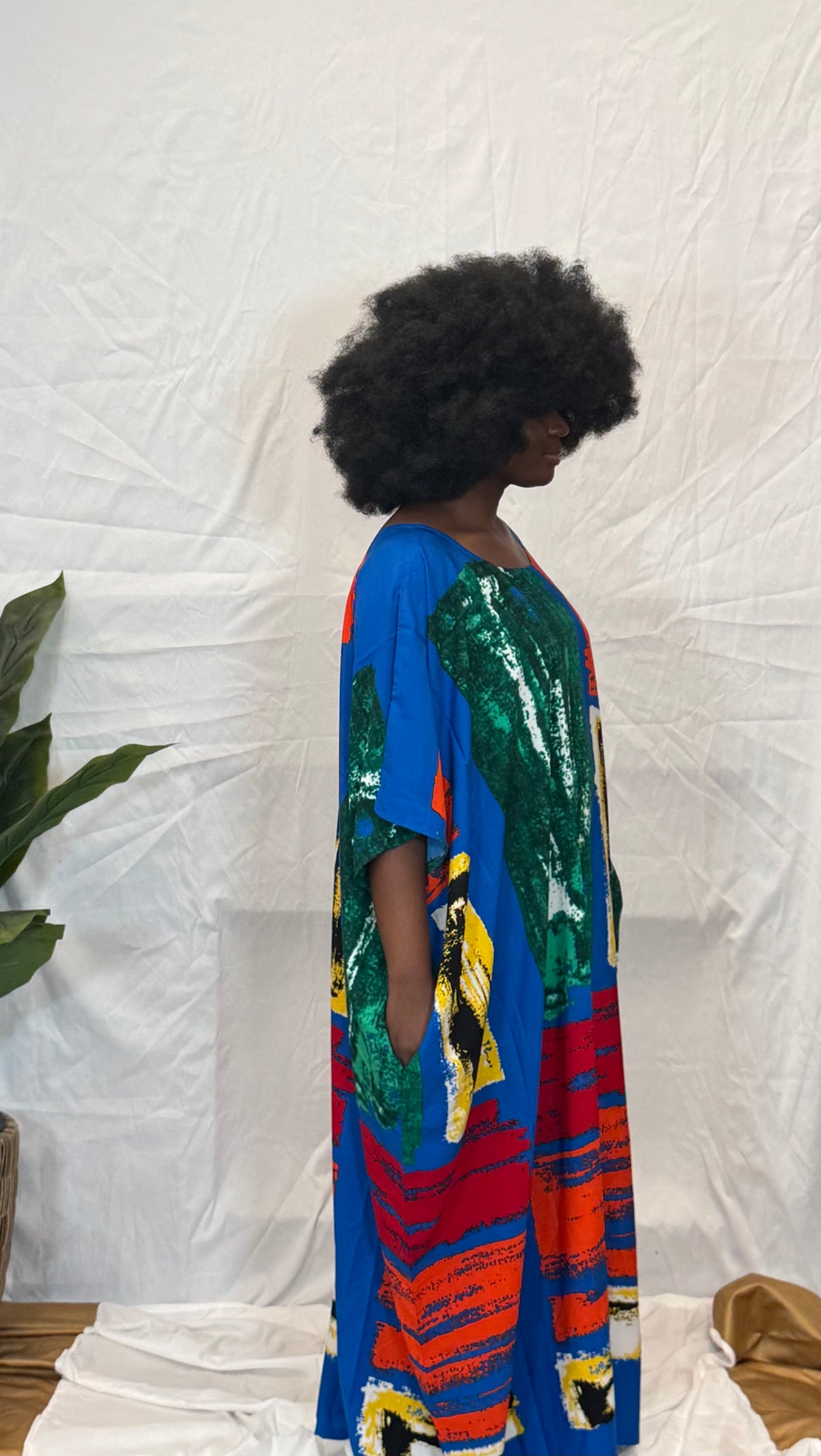 Adomaa Bubu Kaftan with pockets