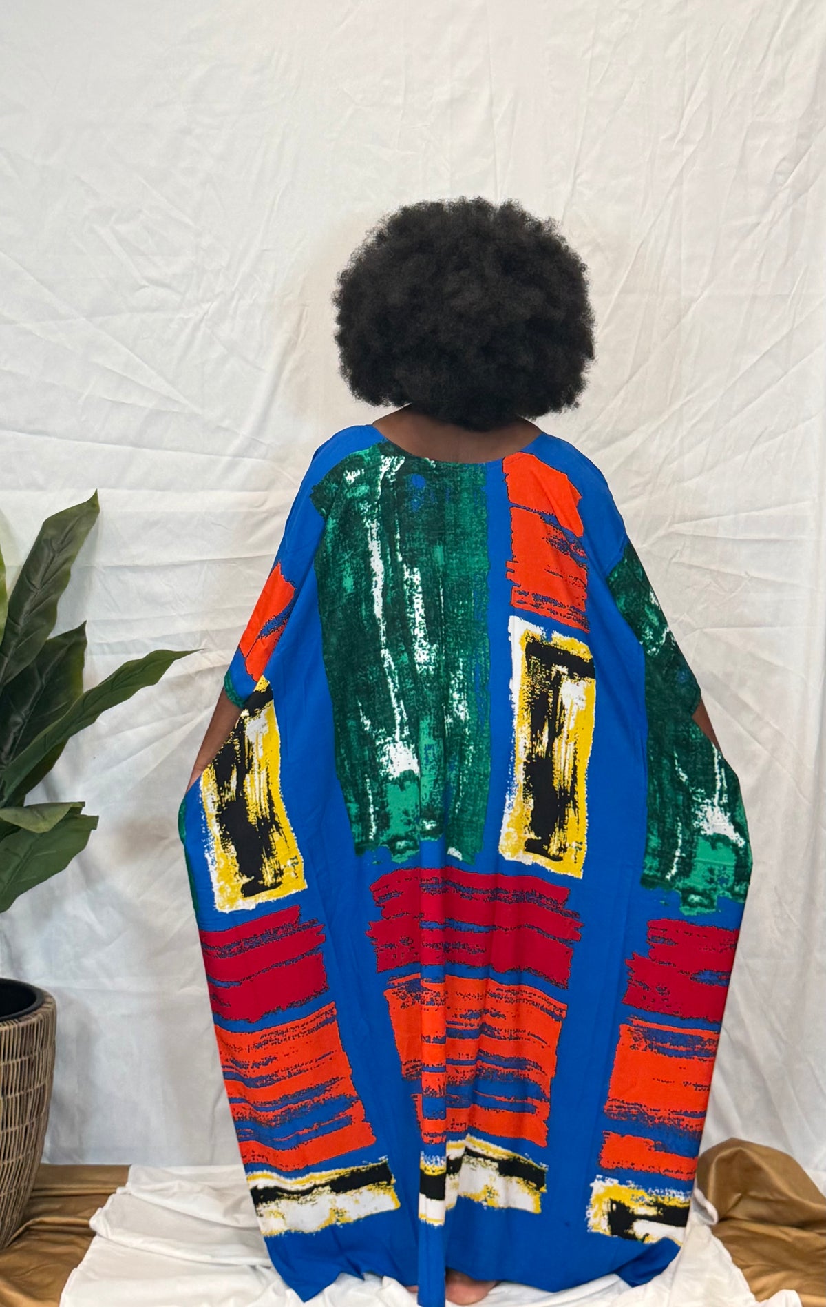 Adomaa Bubu Kaftan with pockets