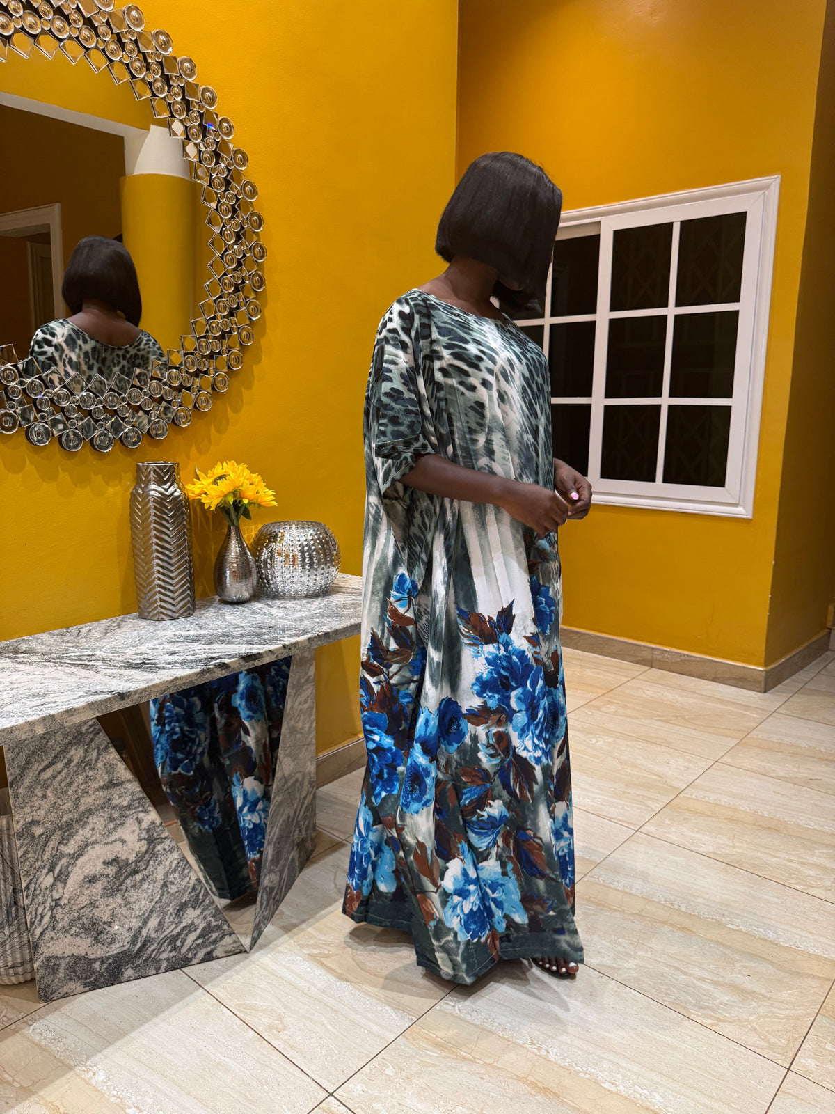Ayeyey Bubu Kaftan with pockets