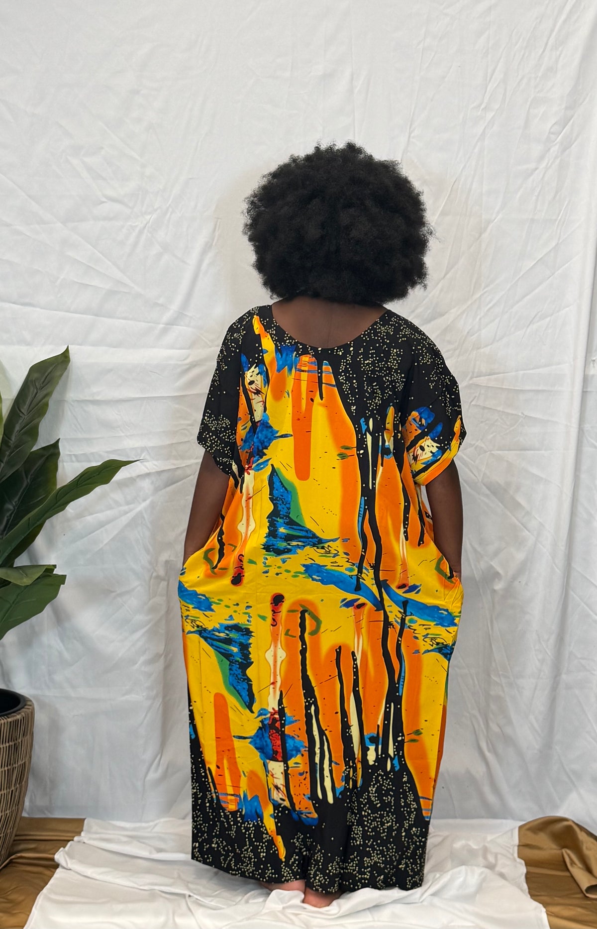 Azoei Bubu Kaftan with pockets