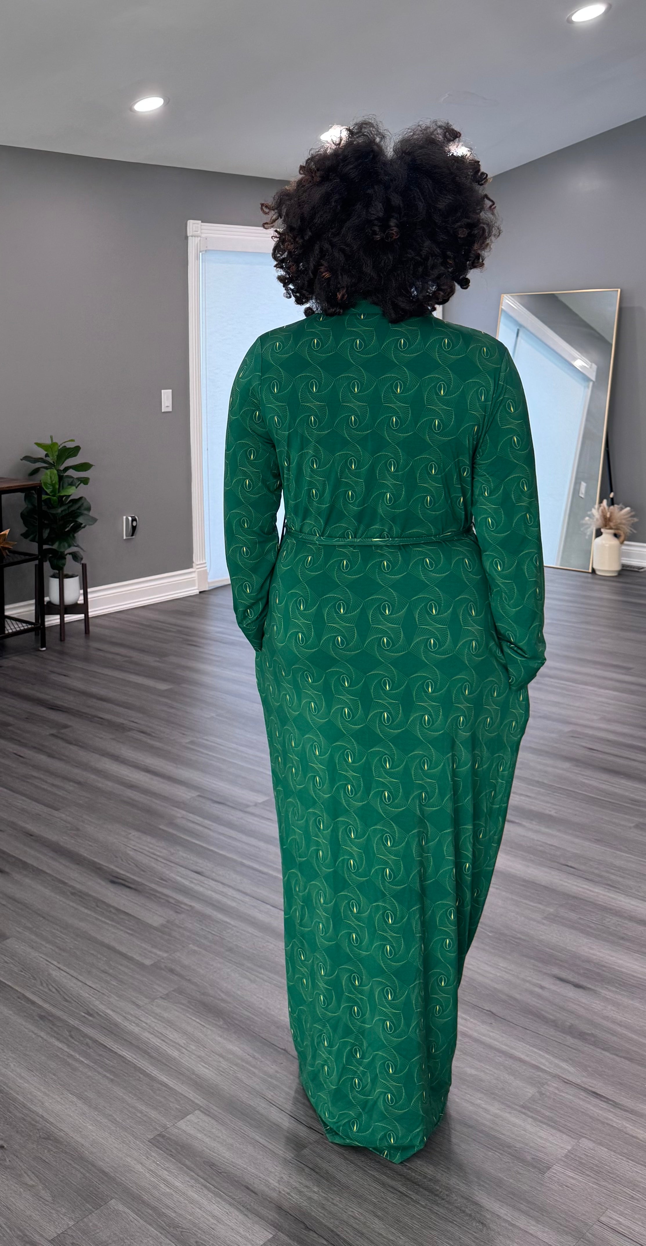 Layaa Bamboo luxury lounge Robe with two pockets