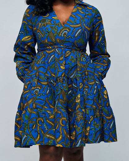 Women ready to wear african print dress